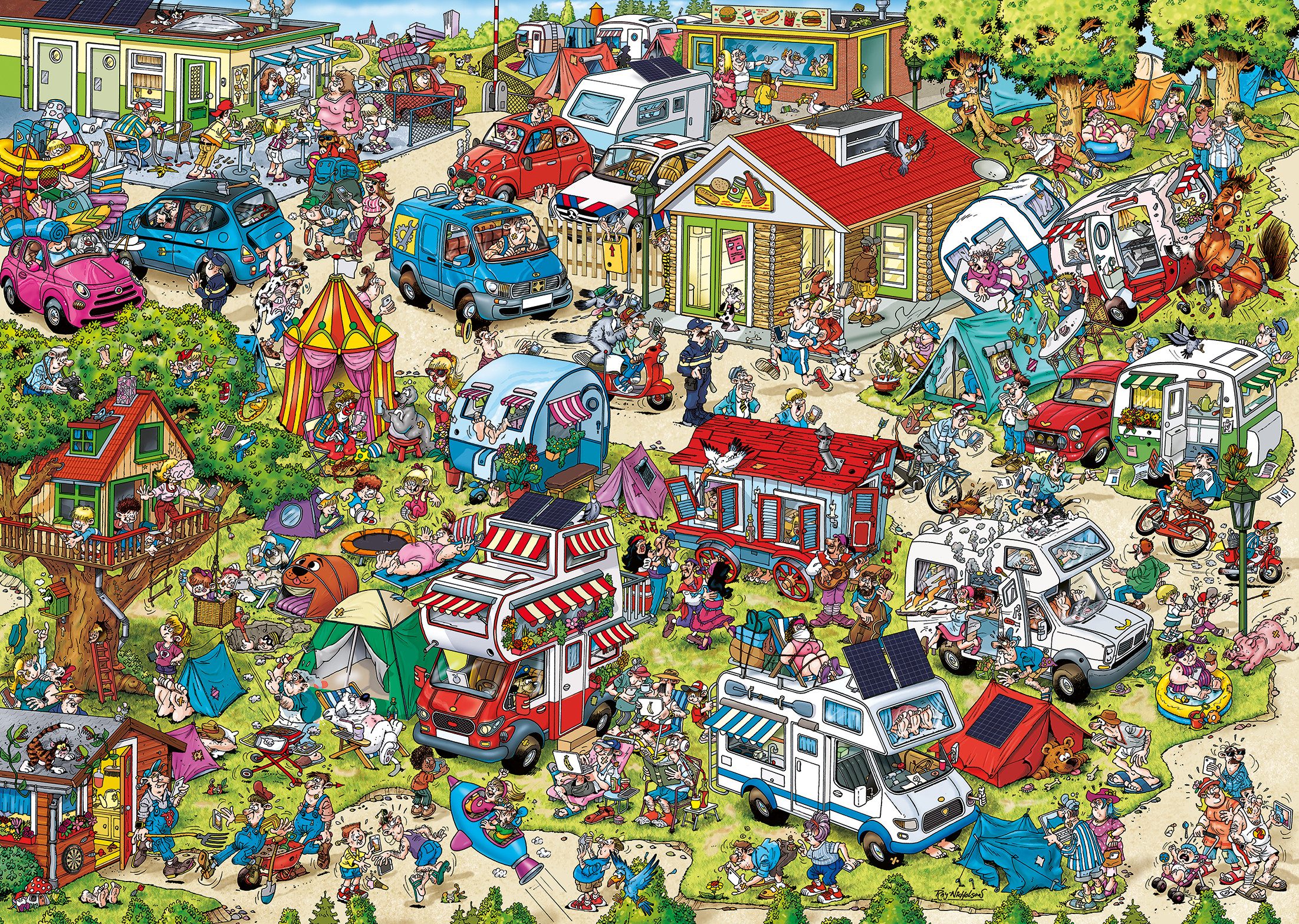 Ravensburger Puzzle Ray Nicholson, The Campsite, günstig online kaufen