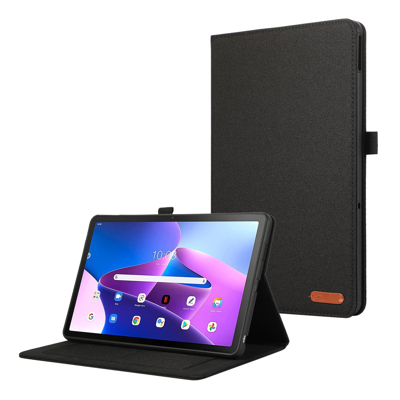 Lobwerk Tablet-Hülle Schutzhülle für Lenovo Tab M10 5G TB-360ZU 2023 10.6 Zoll, Wake & Sleep Funktion, Sturzdämpfung, Aufstellfunktion