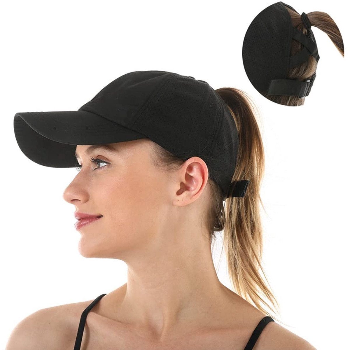 Kraftverdia Baseball Cap Baseball Cap Damen Sommer Basecap UV-Schutz Verstellbar