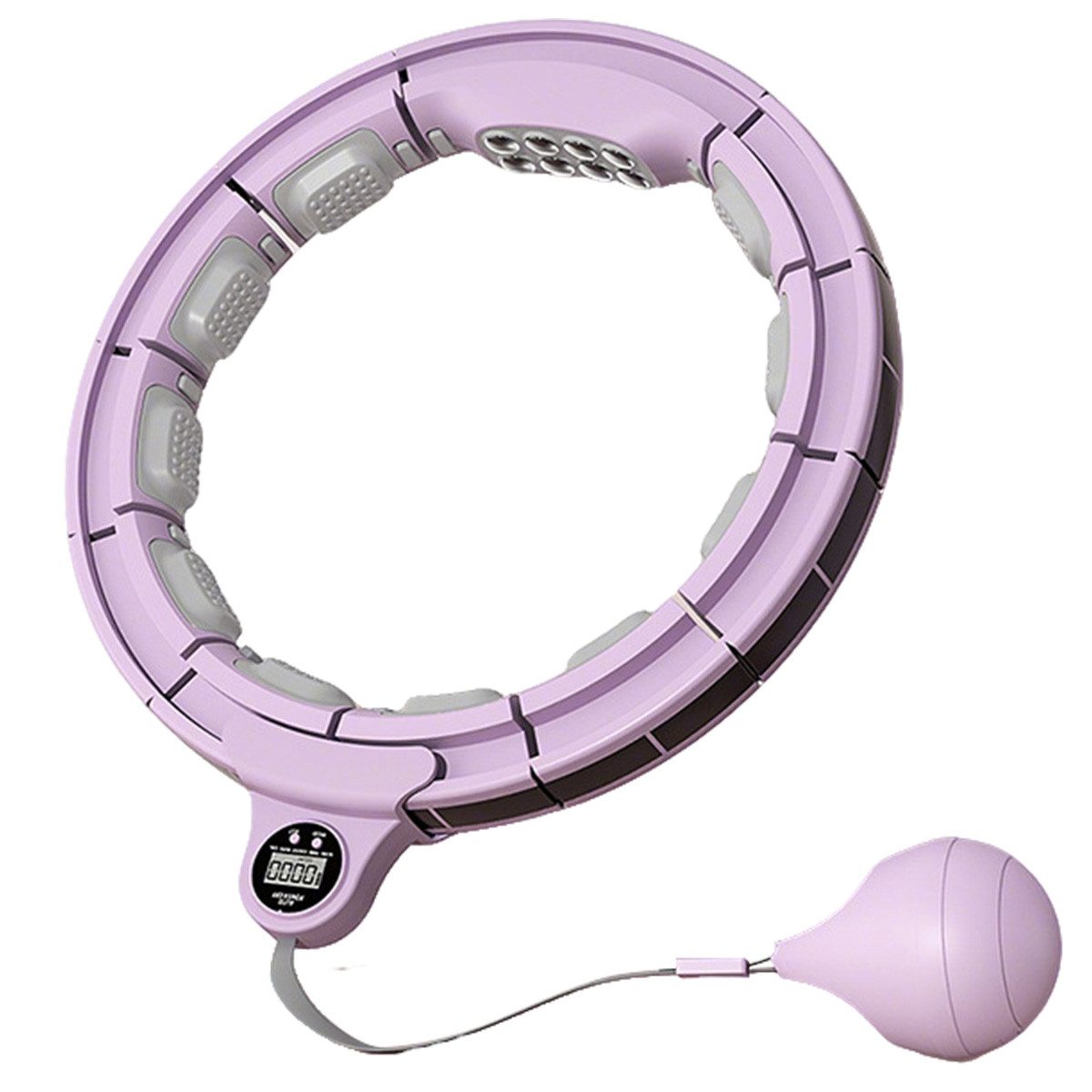 Novzep Hula-Hoop-Reifen Smart Hula Hoop Reifen Erwachsene mit Gewicht Kugel Zähler