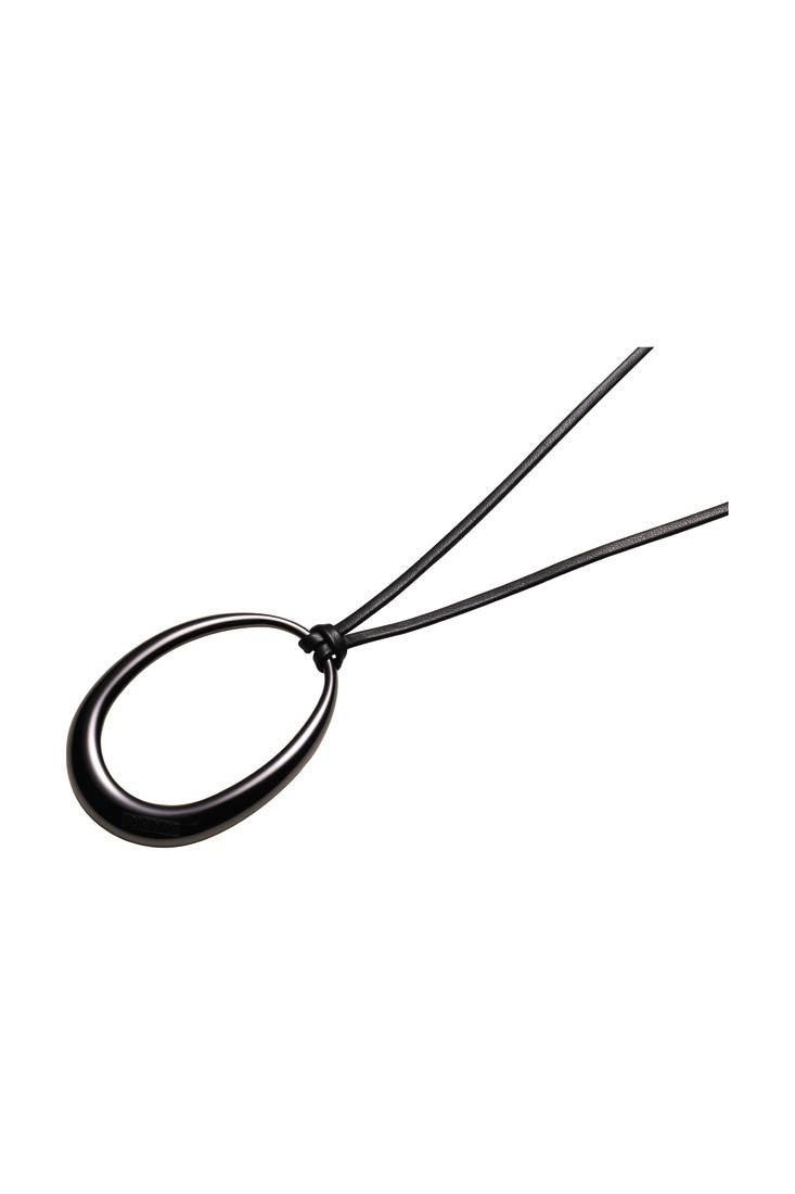 DKNY Collier Damen, aus Edlstahl, mit Le...