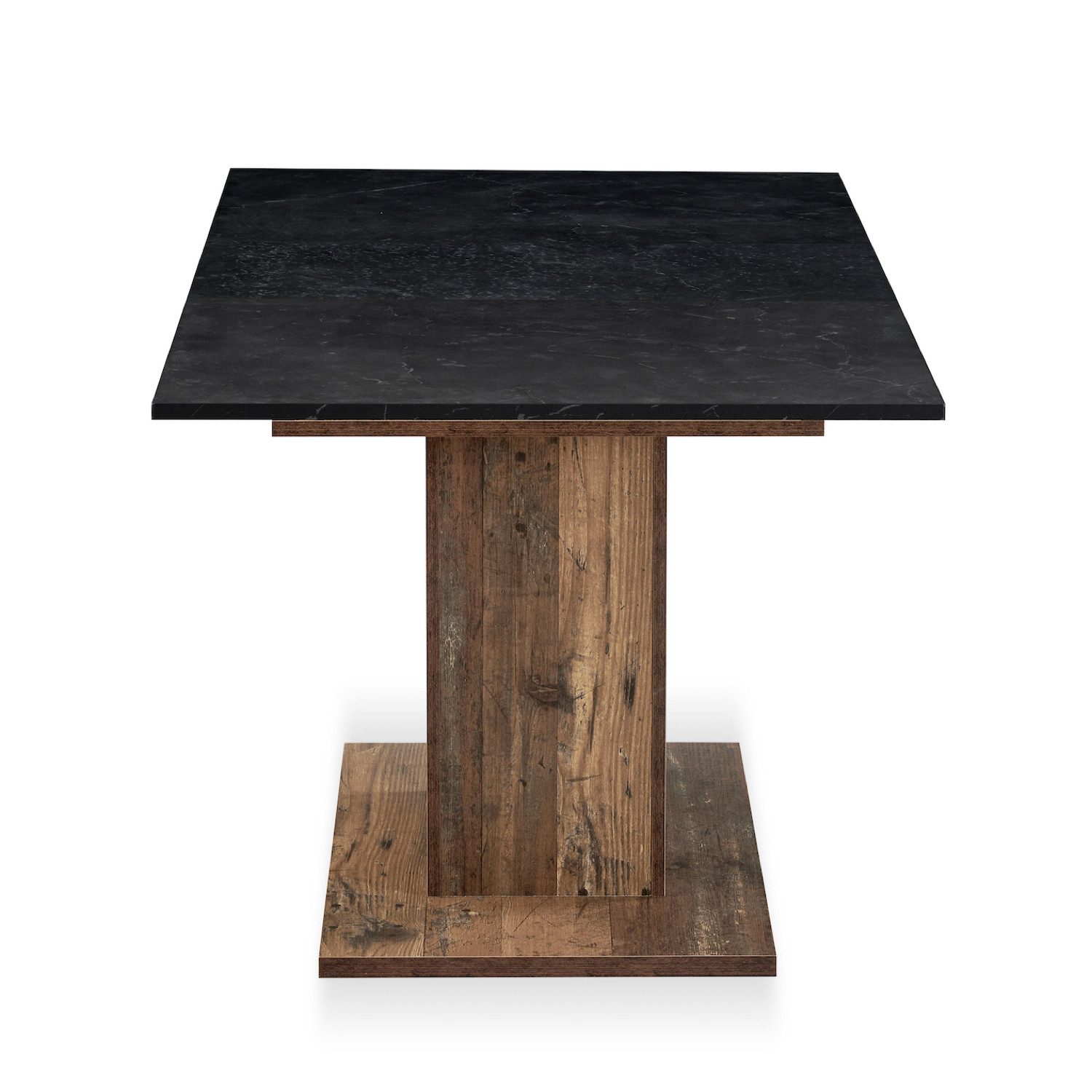 B&D home Esstisch Ausziehtisch MARA, Metallgestell oder Holzgestell, ausziehbar 120-160cm, 4-6 Personen