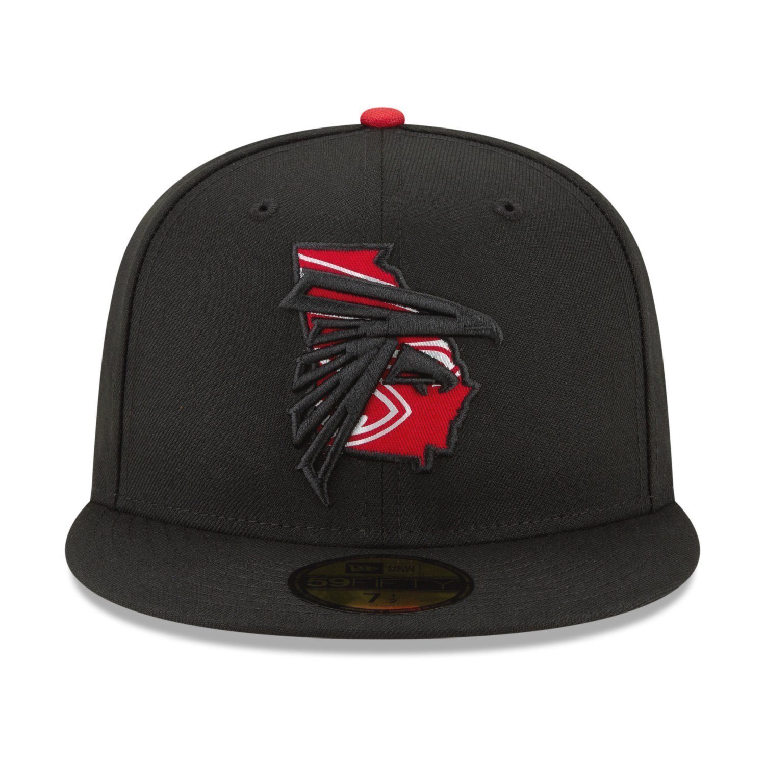New Era Fitted Cap Falcons Teams 59Fifty Atlanta NFL STATE LOGO