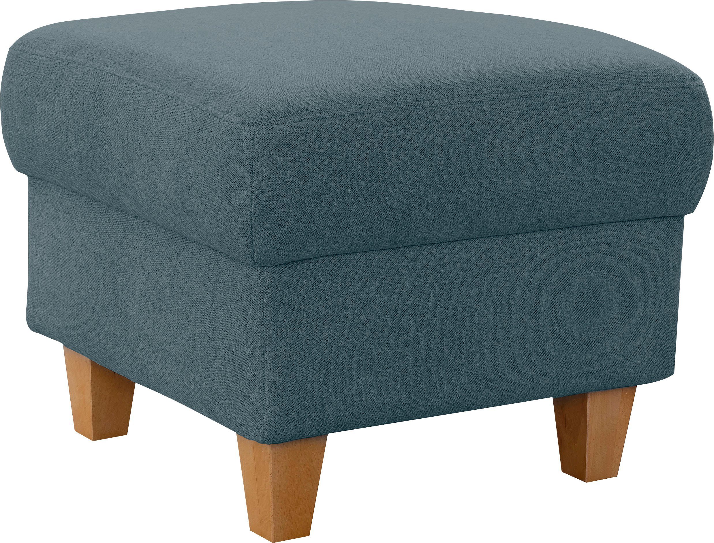 Home affaire Polsterhocker Palmera, B: 58 cm, mit Stauraum, Federkern