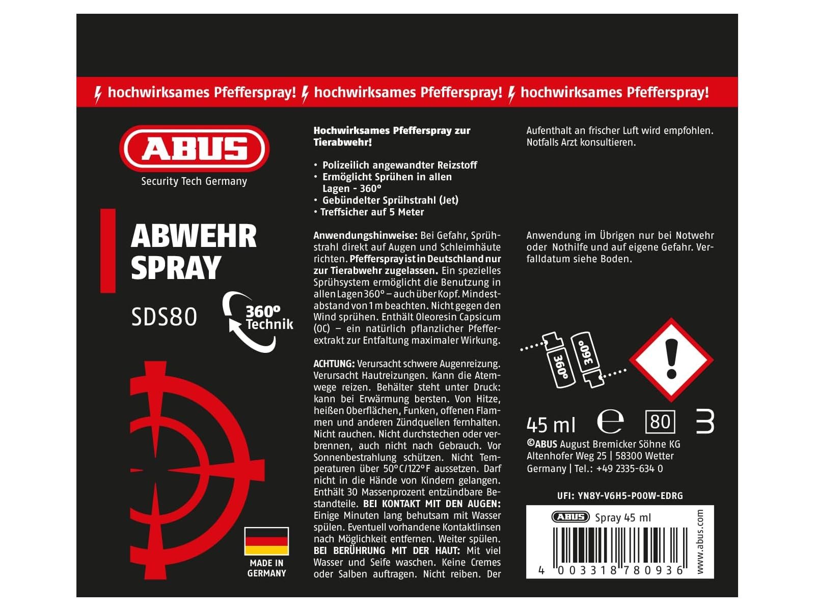 ABUS Tierabwehrspray