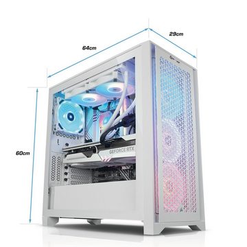Kiebel Supreme 12 Gaming-PC (Intel Core i9 Intel Core i9-12900KF, RTX 4070 Ti, 32 GB RAM, 4000 GB SSD, Wasserkühlung, WLAN)