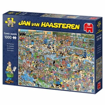 Jumbo Spiele Puzzle Jan van Haasteren - Apotheke 1000 Teile, 1000 Puzzleteile