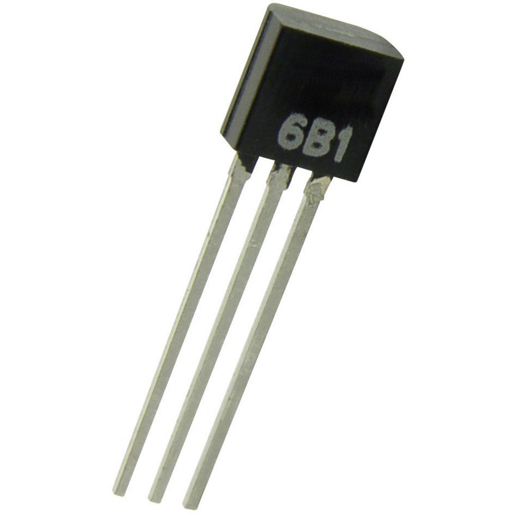 Thermodetektor B + B Thermo-Technik TSIC506-TO92 TSIC506-TO92 Temperatursensor -10 b