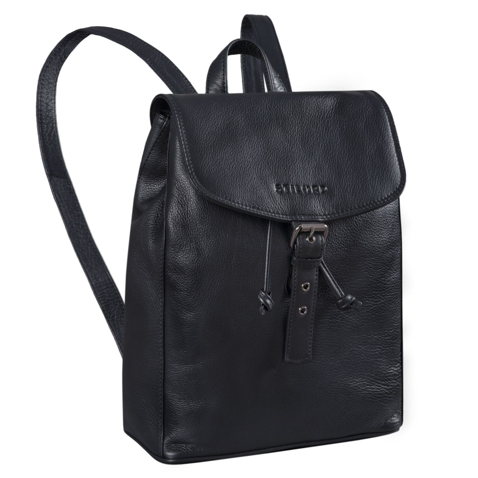 STILORD Cityrucksack "Valerie" Business Rucksack Damen Leder