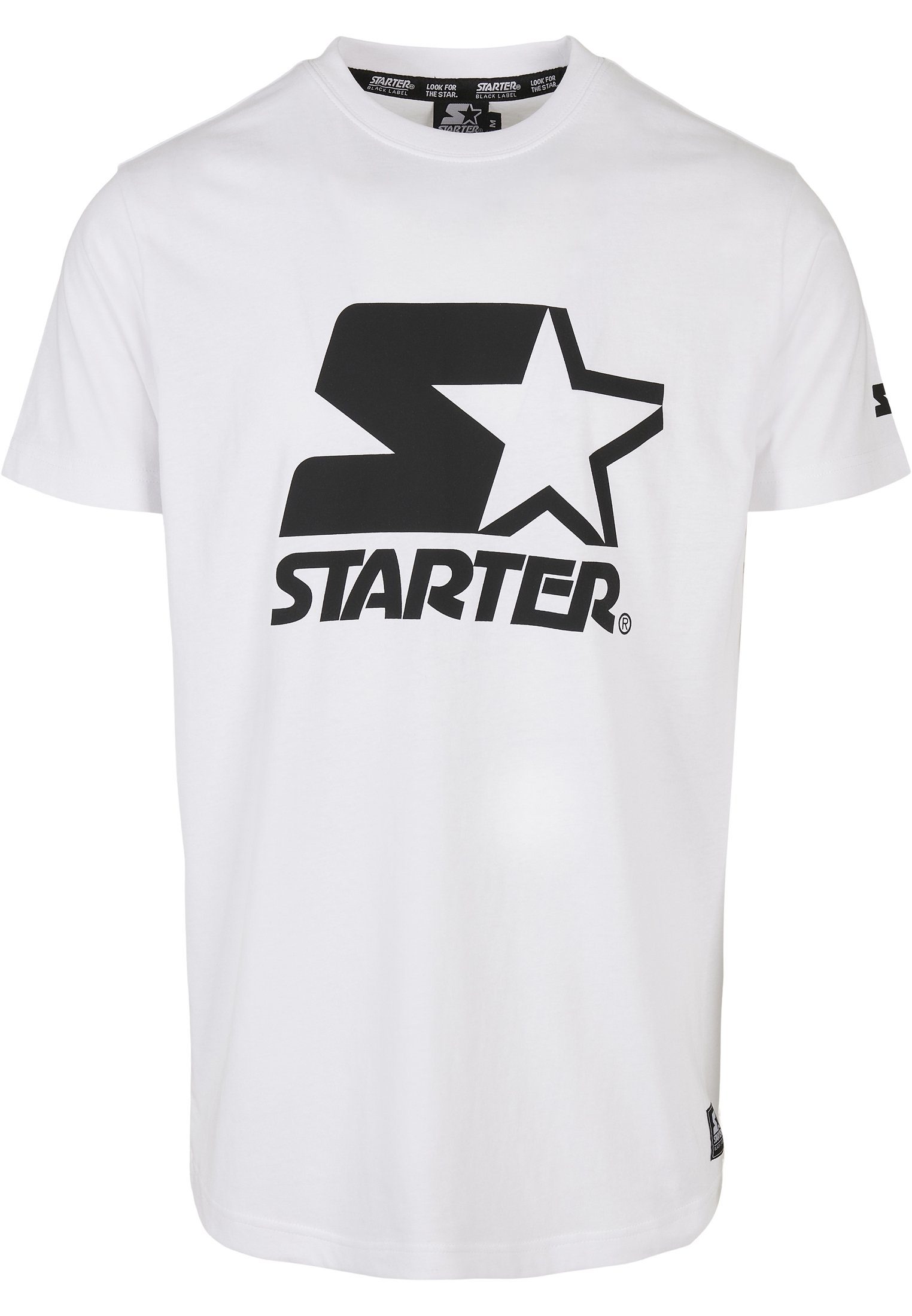 Starter T-Shirt Herren Starter Logo Tee (1-tlg) white