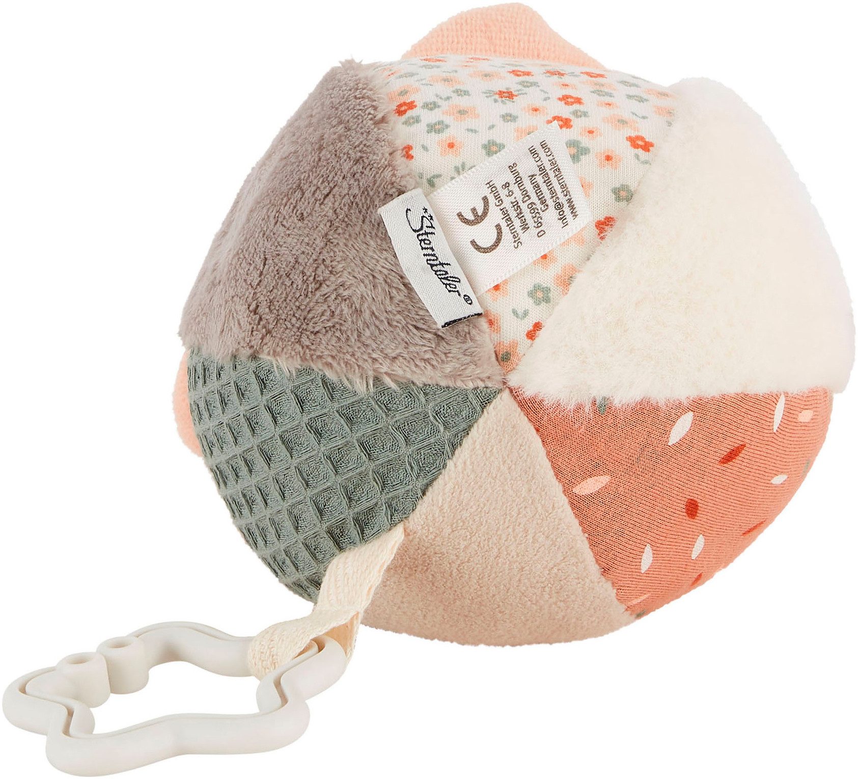 Sterntaler® Softball Stoff, Bauernhof Blumen, für Babys