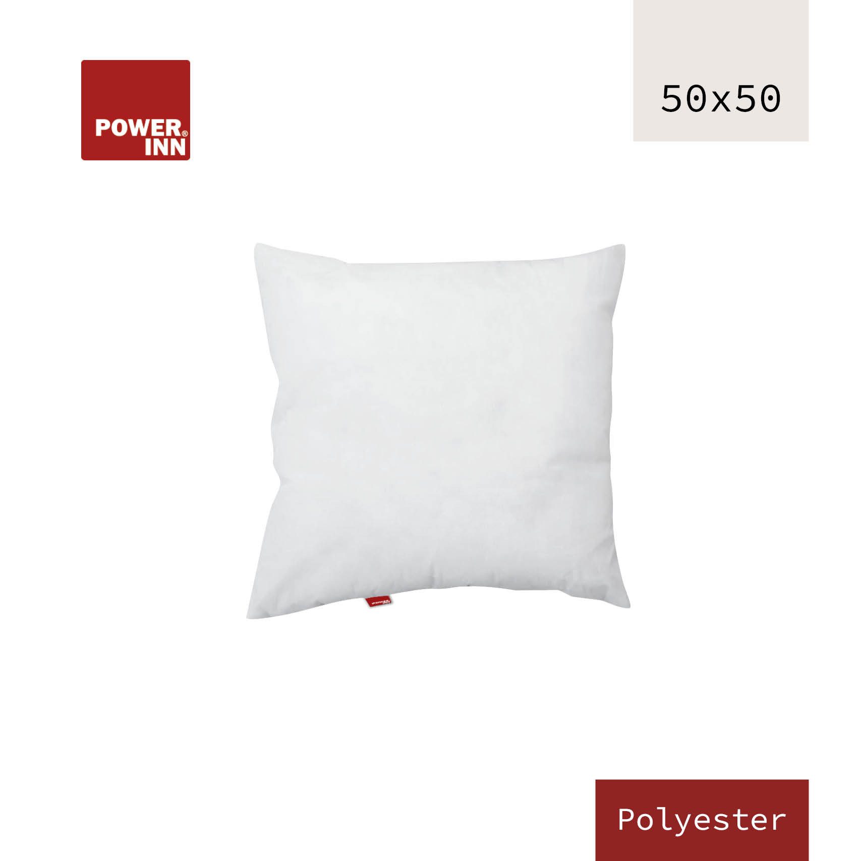 POWER INN Kissenfüllung POWER INN Innenkissen Polyester, 50 x 50 cm, Kisseninlett, Waschbar