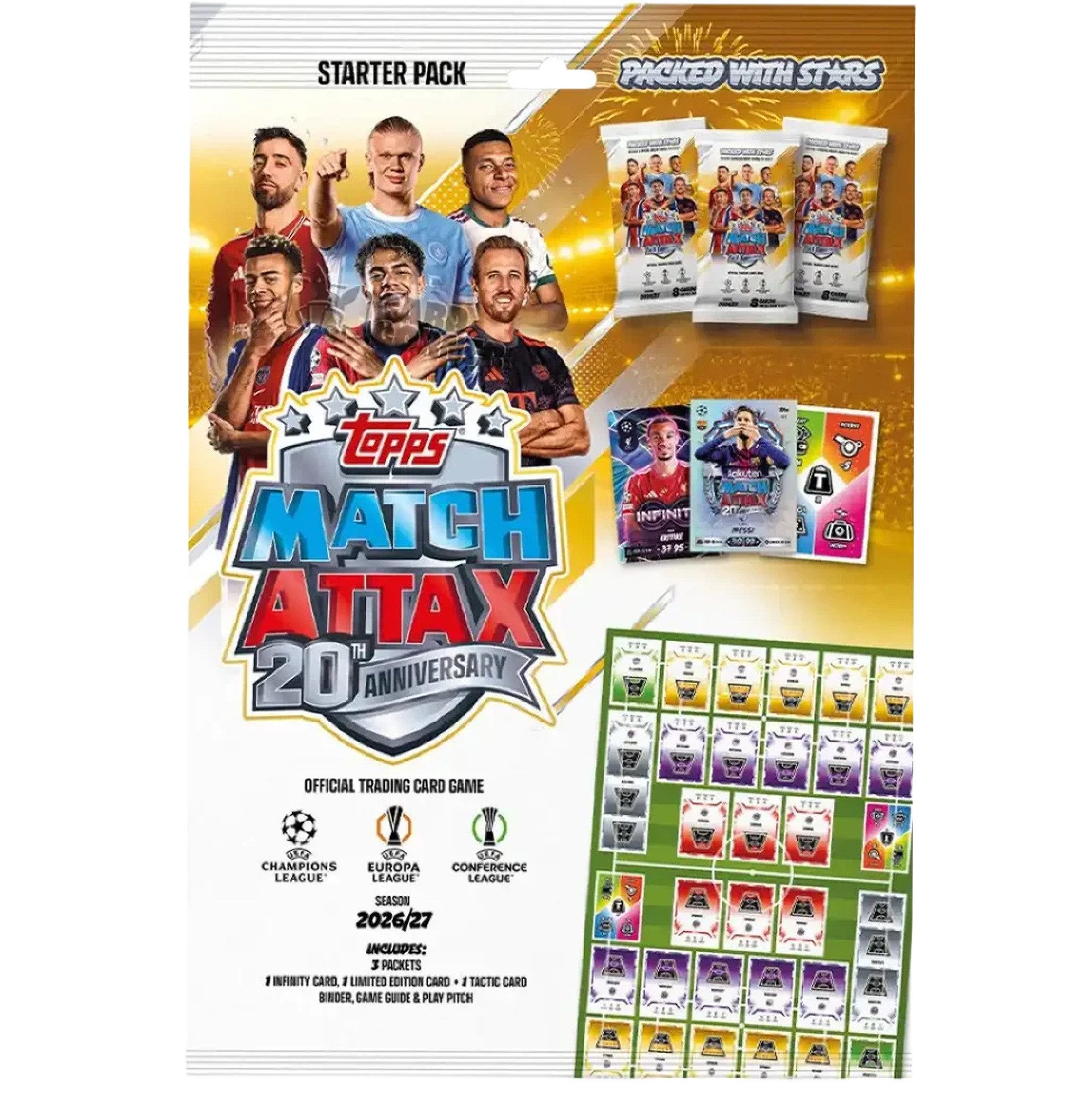 Topps Sammelkarte Topps Match Attax UCC 2026/27 Starter Pack