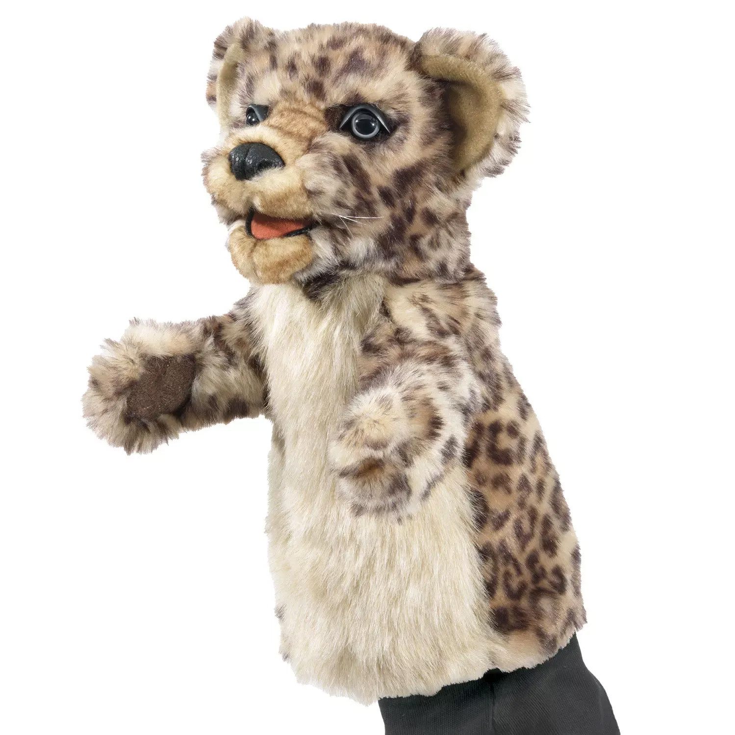 Folkmanis Handpuppen Handpuppe Folkmanis Handpuppe Wildkatzenbaby / Wildcat Kitten 3205 (Packung)