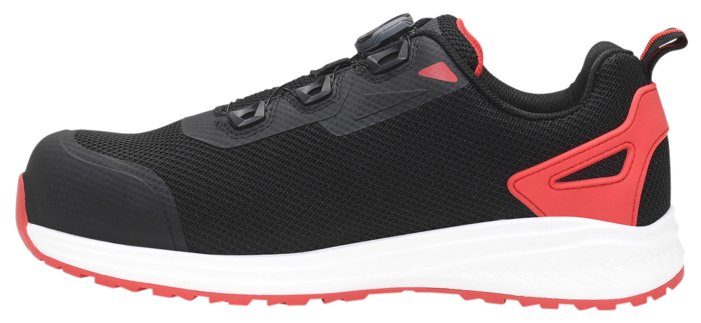 ELTEN BATIS BOA® black-red Low ESD S1PL Sicherheitsschuh (Schuhkarton, Paar) – Bild 4 von 5