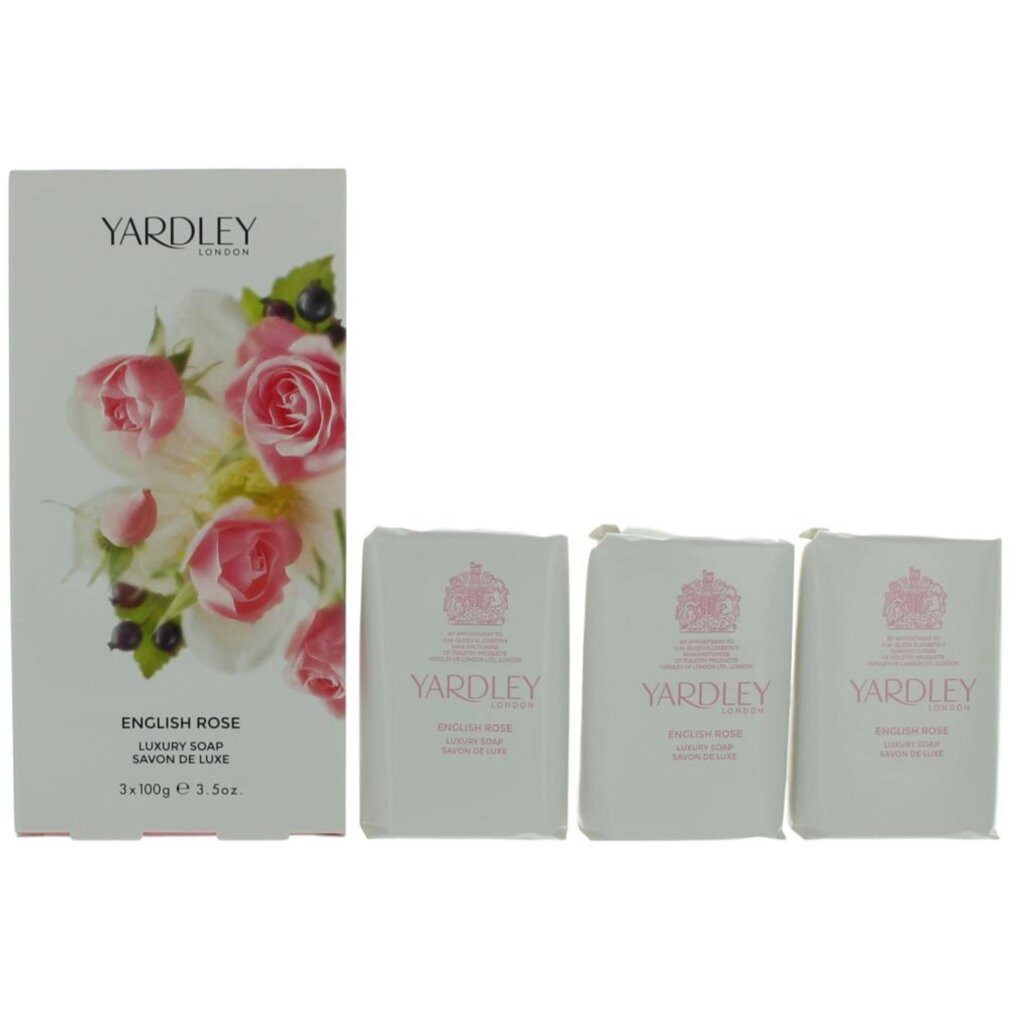 Yardley Feste Duschseife Yardley English Rose Seife 3x 100g