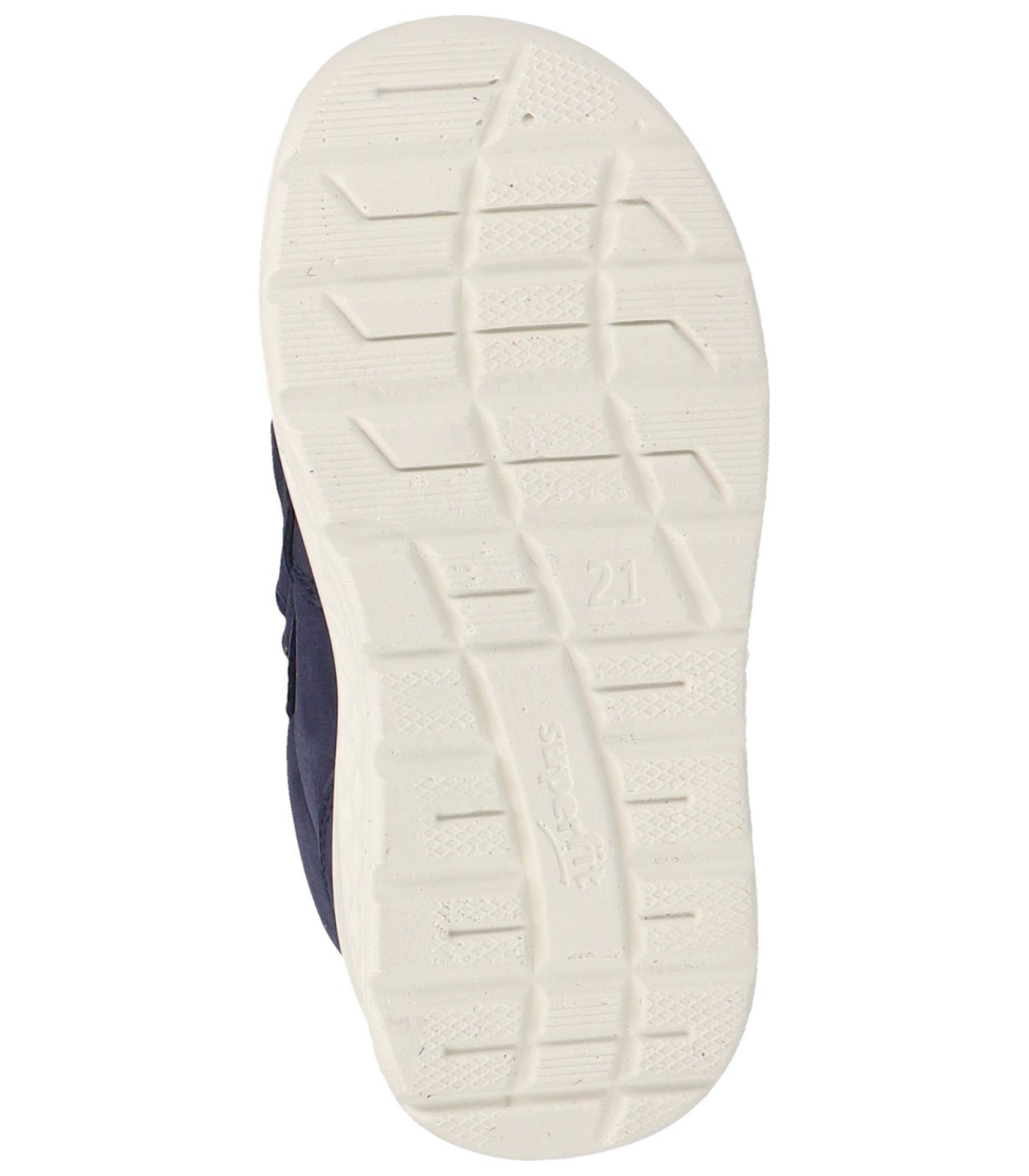 Superfit Klettschuh Blau Nubukleder Halbschuhe