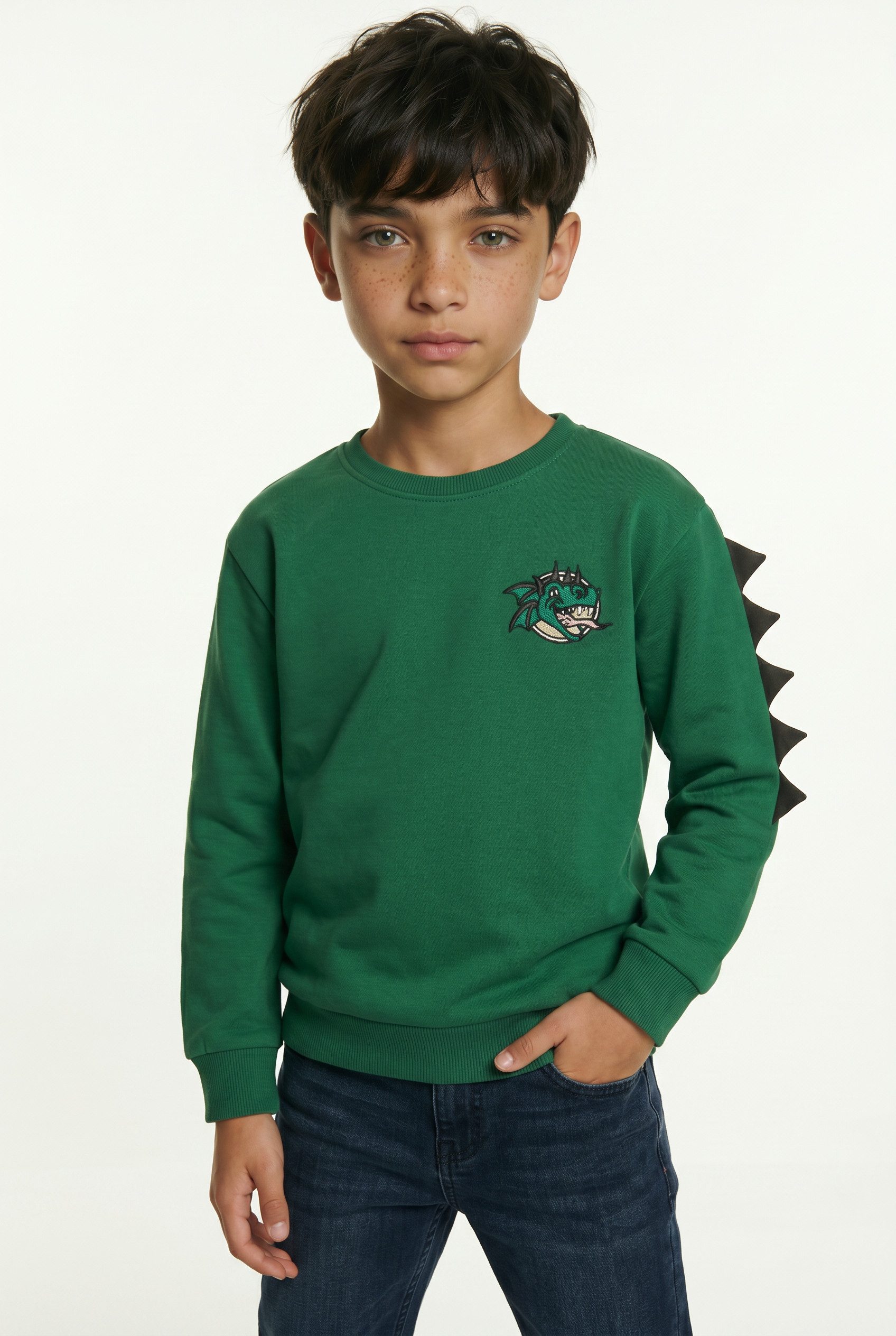 Name It Sweatshirt NMMKETIL LS NREG SWEAT UNB Baumwollmischung, regular fit