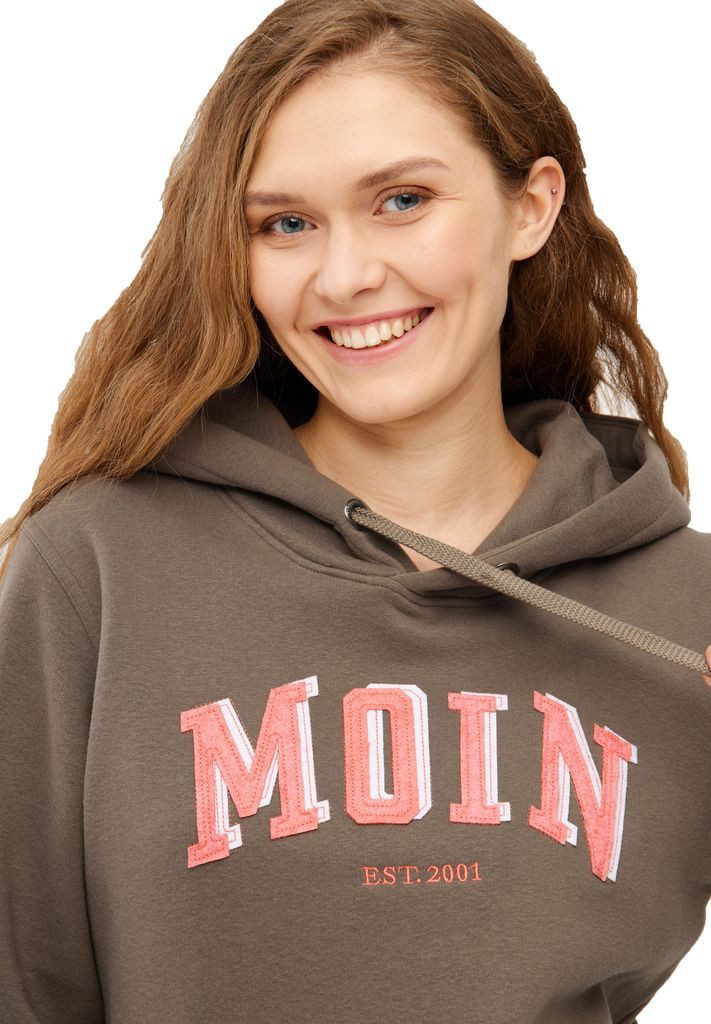 Derbe Hoodie MoinMoin Damen Kapuzenpullover (1-tlg)