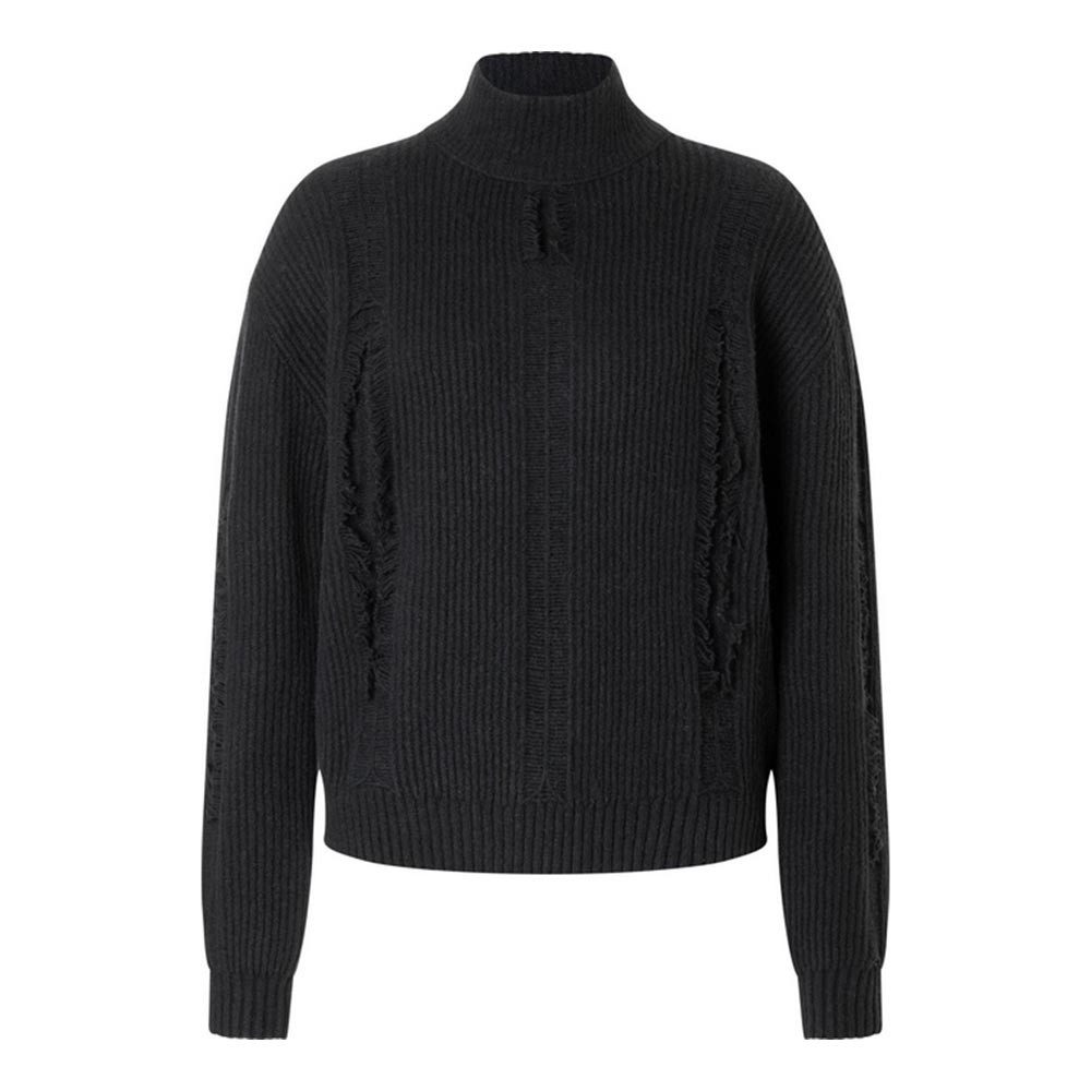 TIMEZONE Вязаные свитера Fray Mock Neck