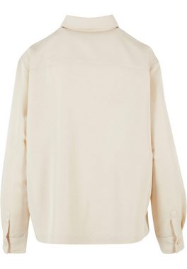 URBAN CLASSICS Langarmhemd Urban Classics Damen Ladies Oversized Twill Shirt