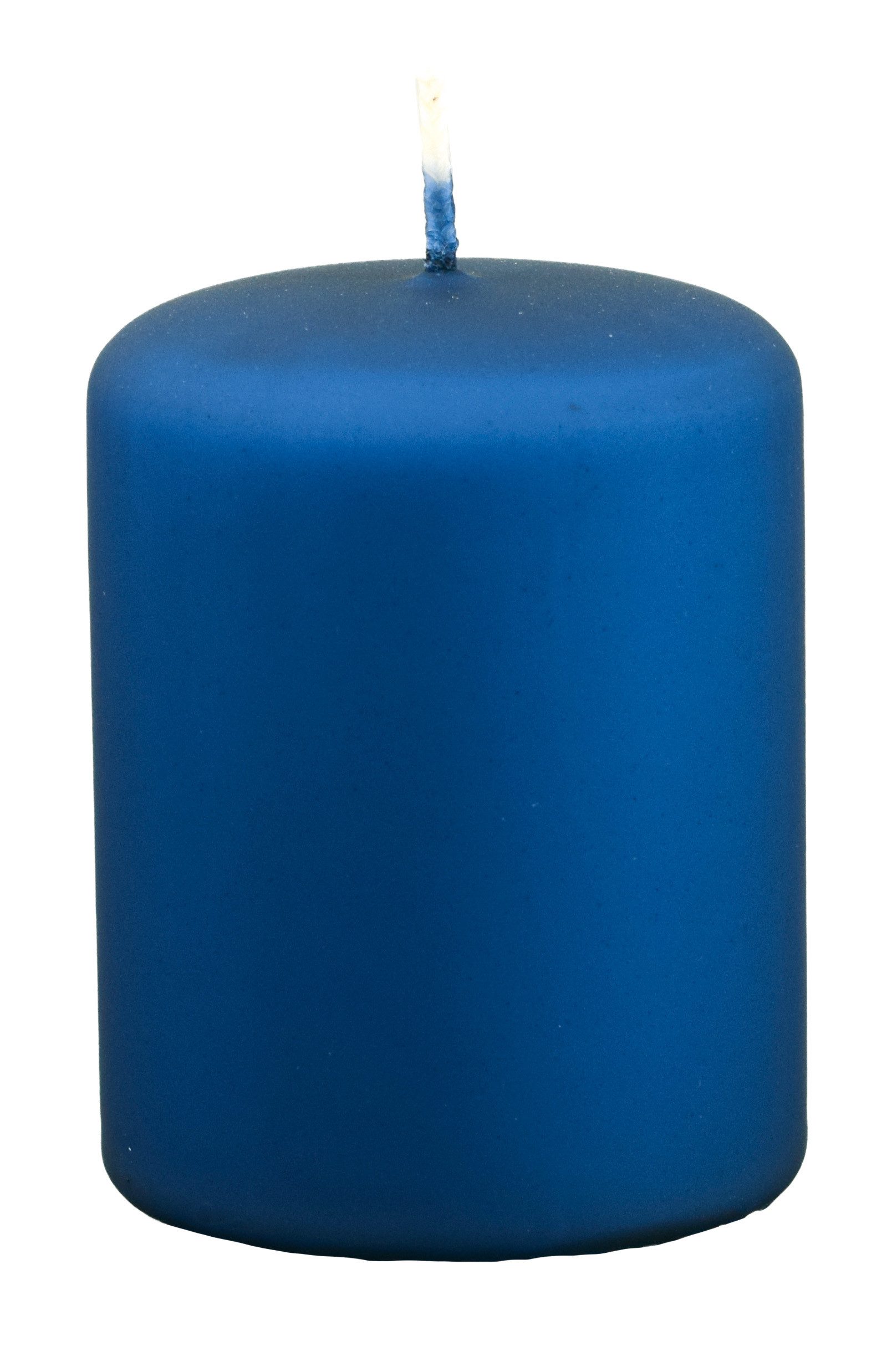 Kopschitz Kerzen Stumpenkerze Stumpenkerzen Samt-Lack Midnight Blue 4er Set