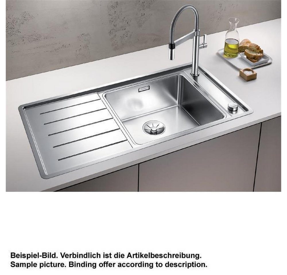 Thumbnail - Blanco Edelstahlspüle BLANCO ANDANO XL 6 S-IF Edelstahl Seidenglanz Becken rechts, 0/0 cm