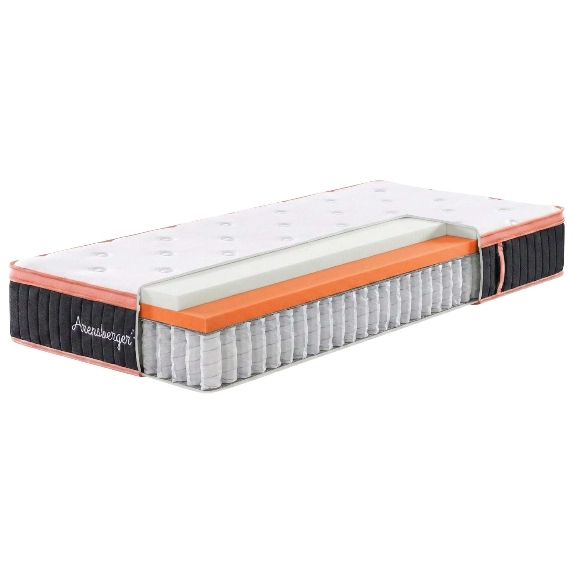 Taschenfederkernmatratze Matratze KUPFER, 25cm hoch, Taschen Federkernmatra günstig online kaufen