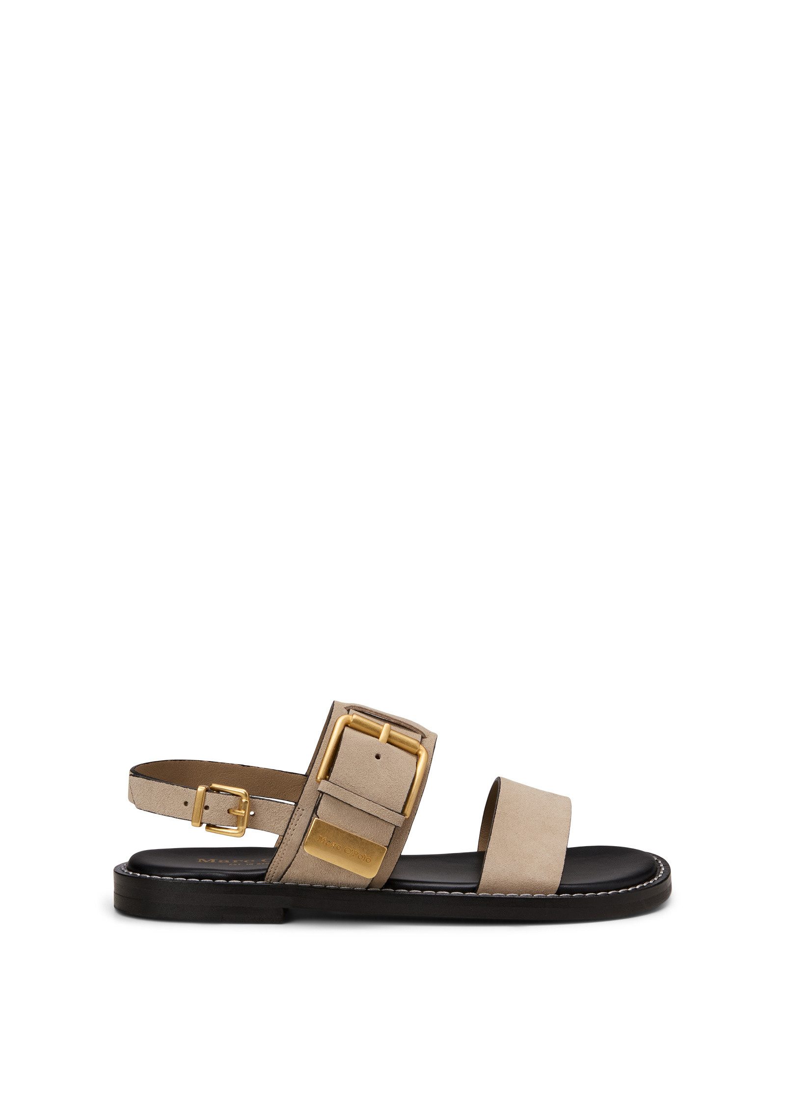 Marc O'Polo aus weichem Veloursleder Sandale