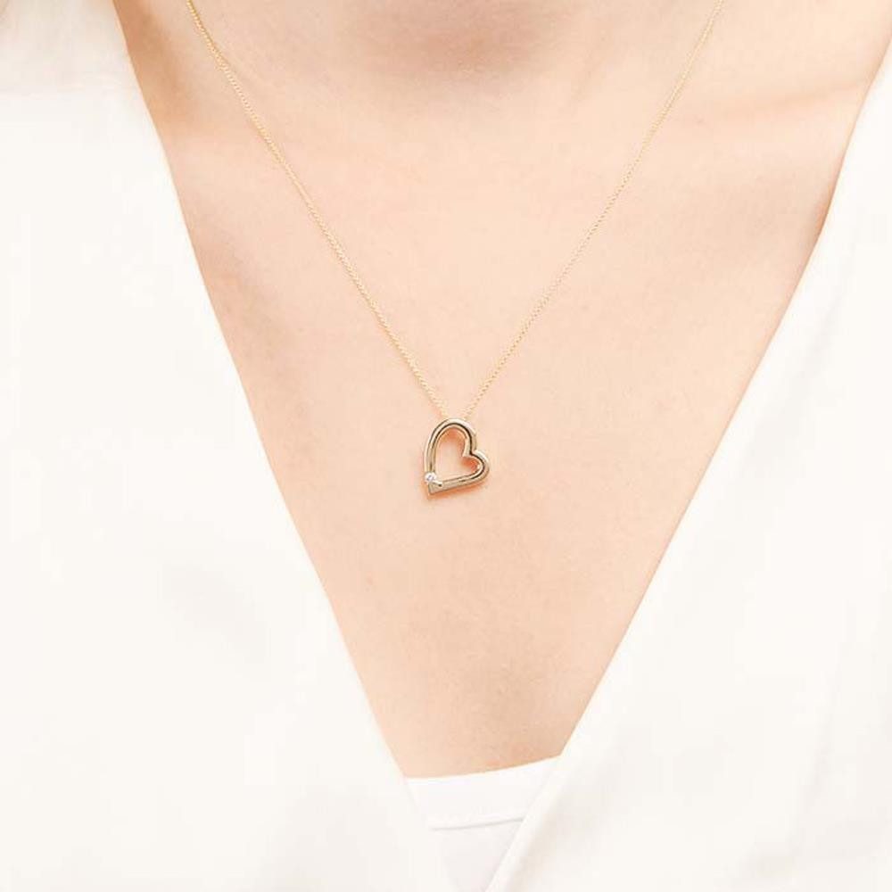 Unique Kettenanhänger Diamantanhänger ...