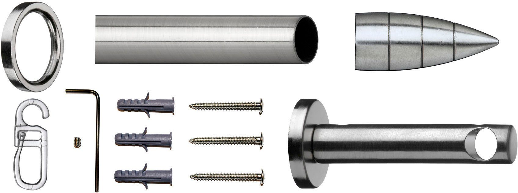 indeko Gardinenstange Menorca, Ø 12 mm, günstig online kaufen