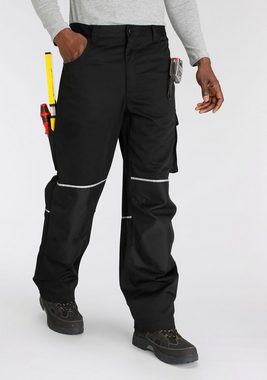 Northern Country Arbeitshose Worker (Spar-Set, 2-tlg., 2er Spar Set, aus strapazierfähigen Materialien) mit verstärktem Kniebereich, elastischer Bund, 8 Taschen