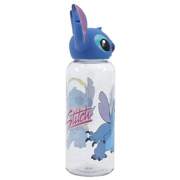 Sarcia.eu Trinkflasche Stitch Disney Transparente Plastikflasche 560ml
