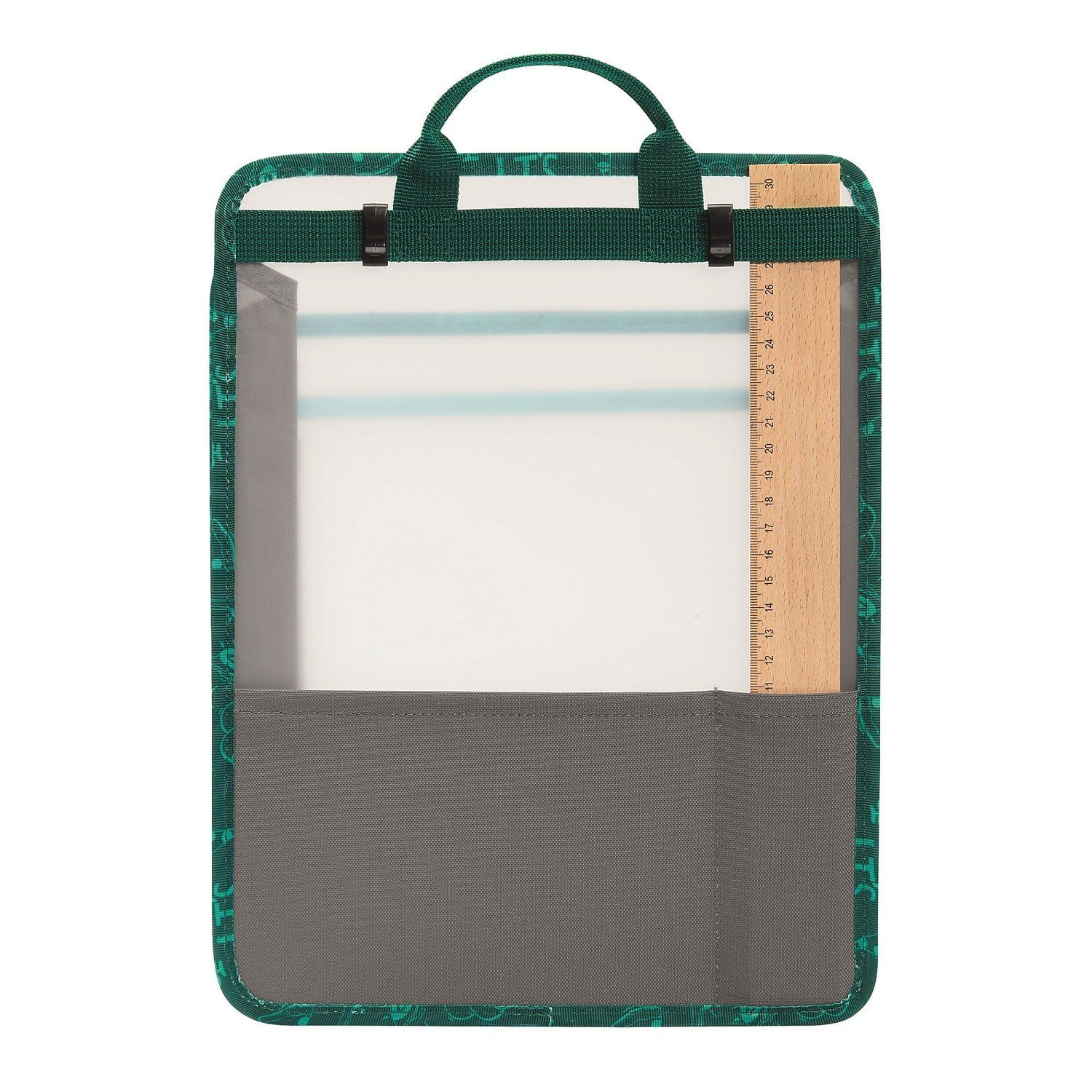 coocazoo Schulranzen Faltbare Heftbox Fresh Mint (1 Stück), Bücherbox DIN A4