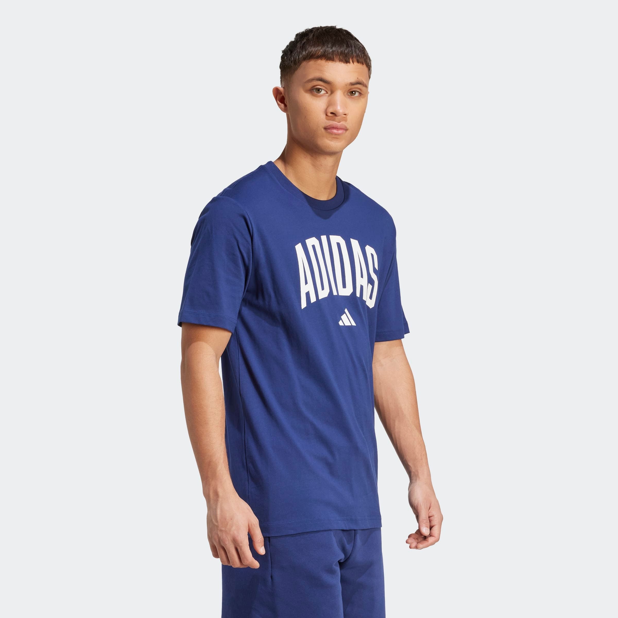 adidas Sportswear T-Shirt M COLLEGIATE T sportlicher Schnitt, kurze Ärmel, günstig online kaufen