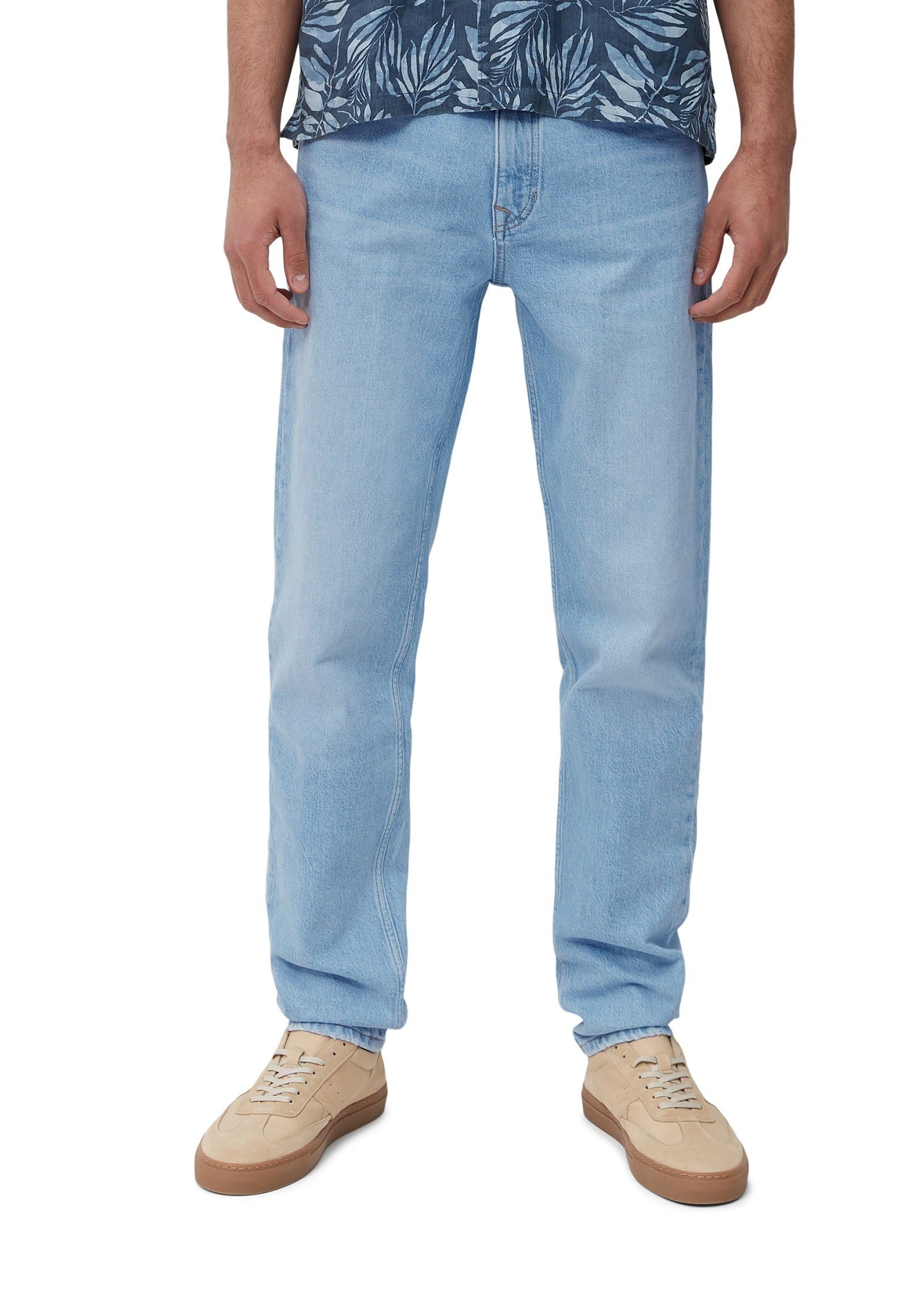 hochwertiger Tapered-fit-Jeans Bio-Baumwolle mit Marc O'Polo