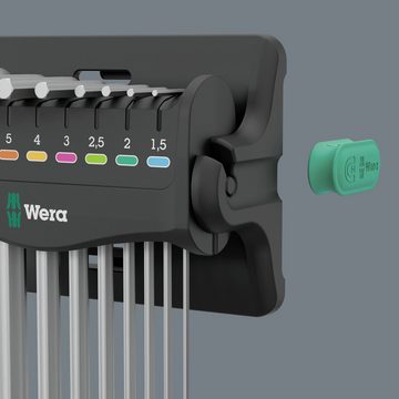 Wera Schraubendreher Wera 950/9 Hex-Plus 8 Innen-Sechskant Winkelschraubendreher-Set 9teili