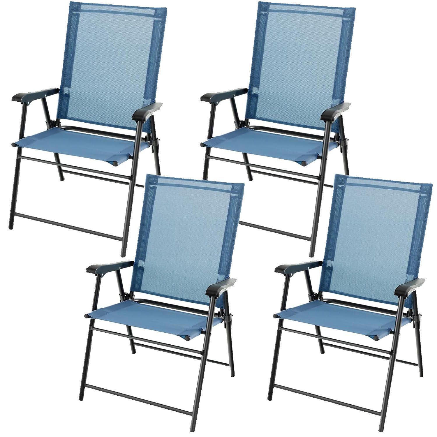 KOMFOTTEU Balkonset, (4-tlg), Gartenstuhl klappbar, bis günstig online kaufen
