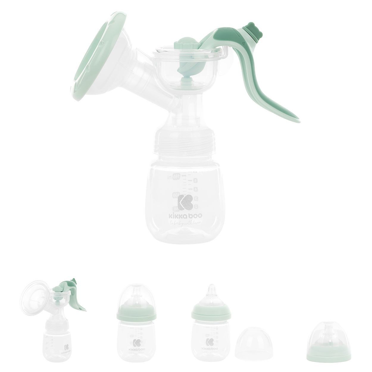 Handmilchpumpe Milchpumpe manuell Elsie 180ml