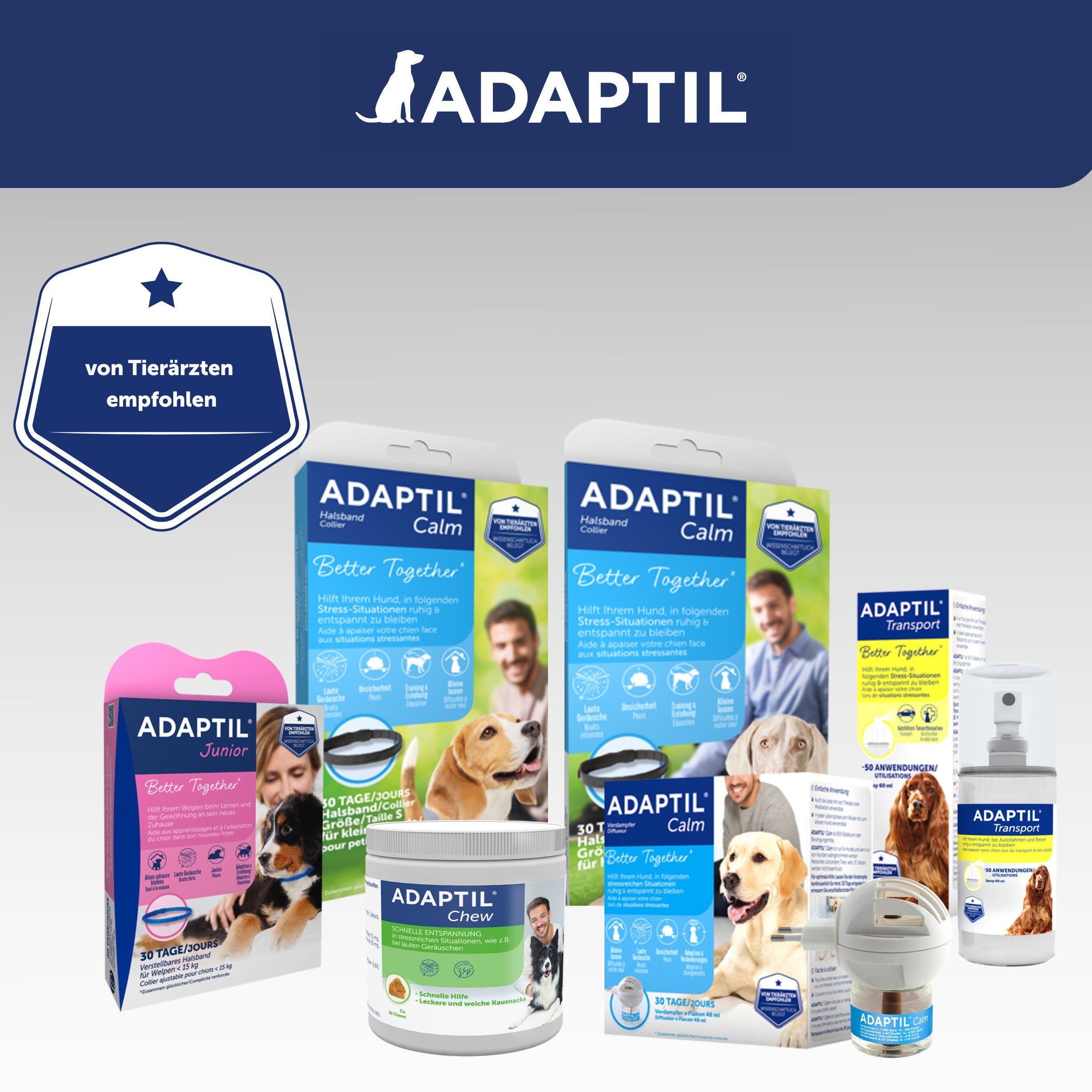 Adaptil Hunde-Halsband Adaptil® Calm Halsband für Welpen und kleine Hunde