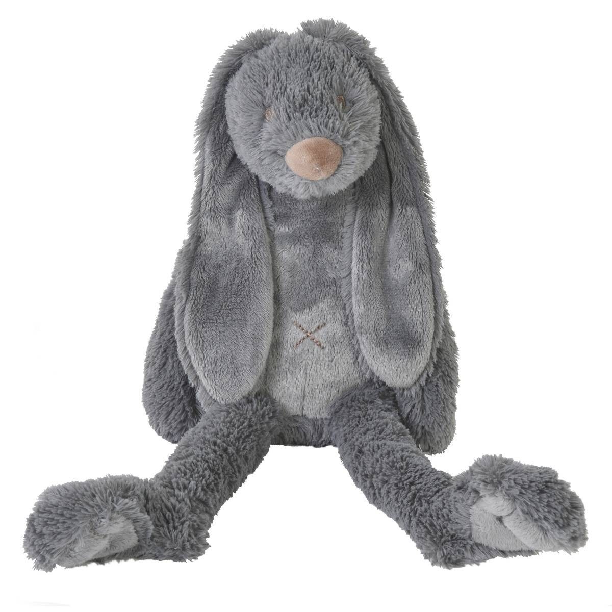 Happy Horse Kuscheltier Hase Richie Dunkelgrau Kaninchen Stofftier Plüschtier ab Geburt