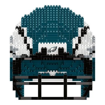 Forever Collectibles Sammelfigur Philadelphia Eagles BRXLZ NFL 3D Helm Bausatz