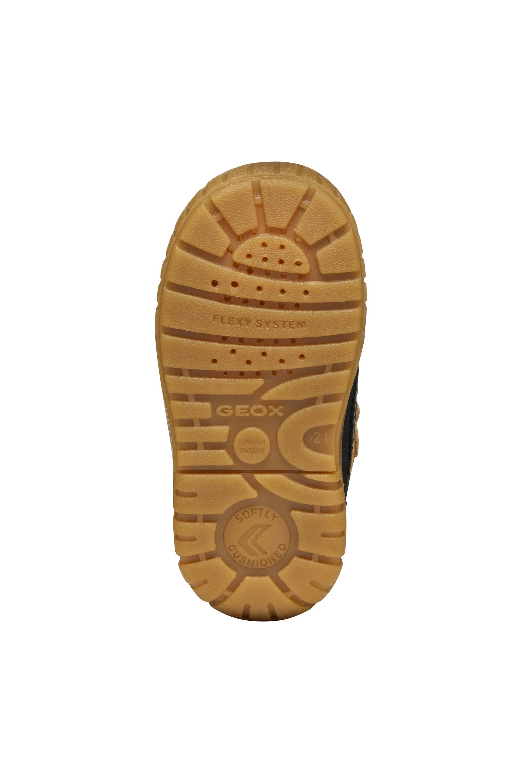 Geox B OMAR BOY WPF Winterboots Klettstiefel, Snowboots mit Warmfutter, Größenschablone zum Download