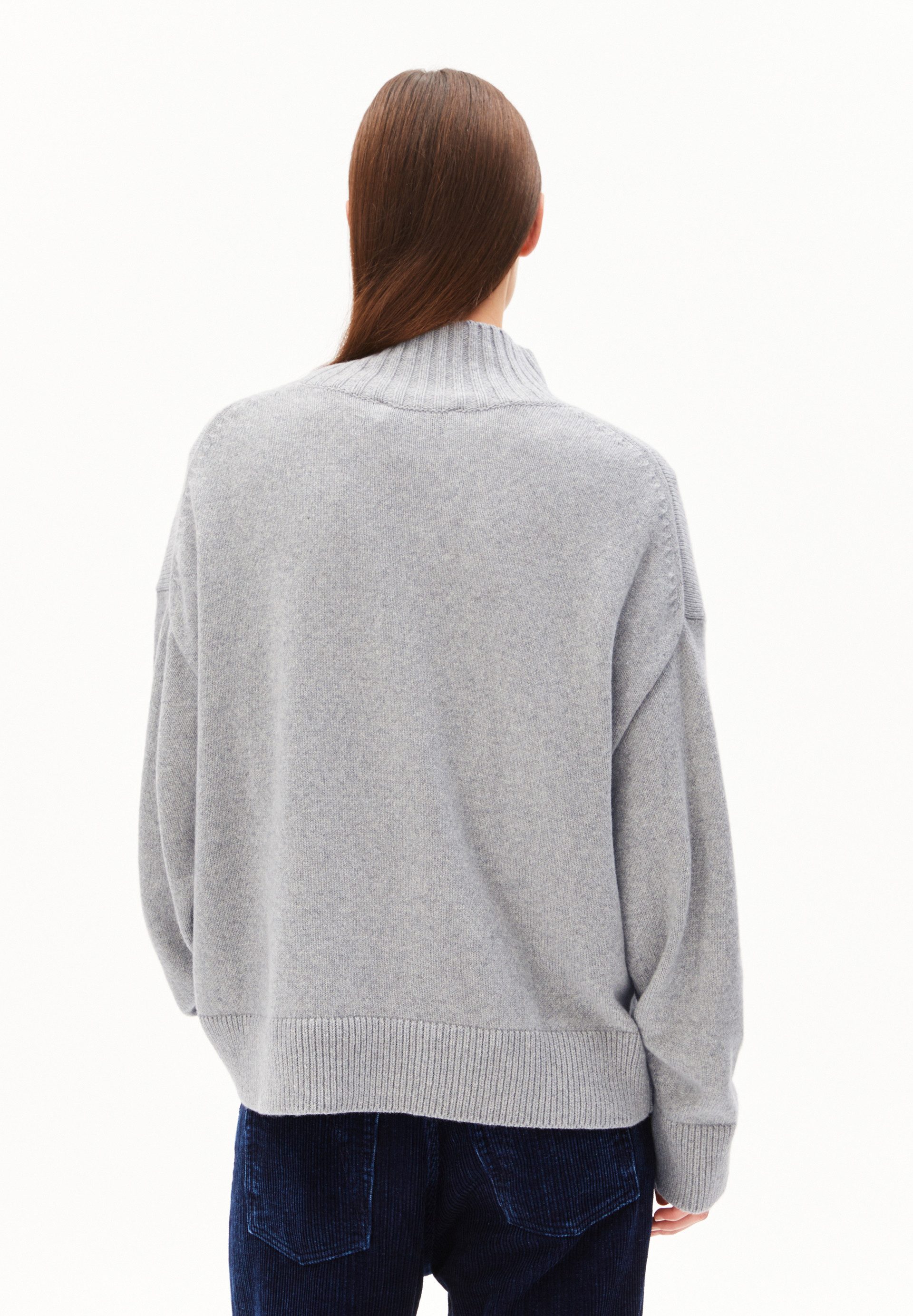 Armedangels Strickpullover KAARLIN Pullover aus recyceltem Kashmir Mix Oversized Fit