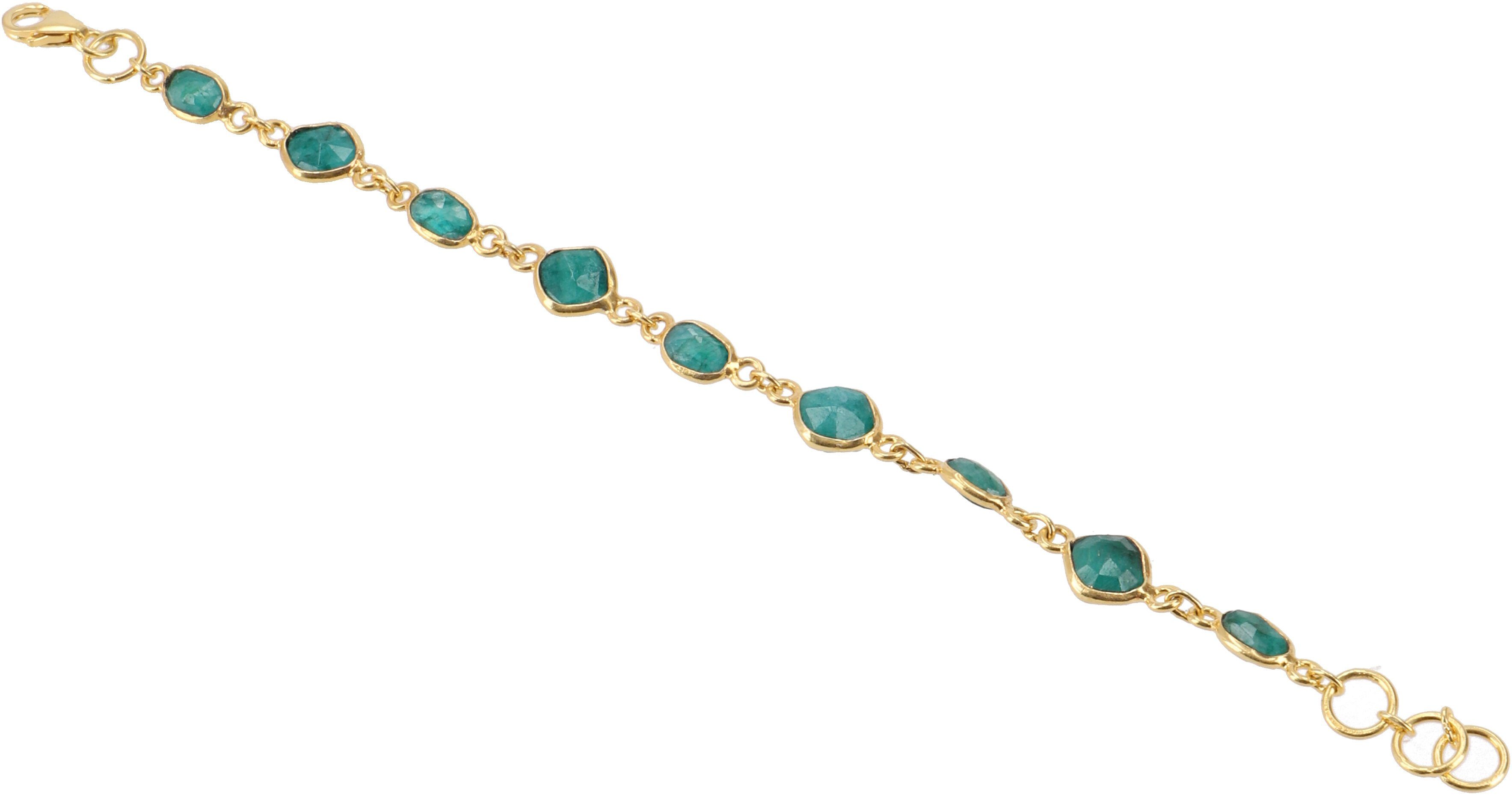 Guru-Shop Armreif Indisches Boho Armband, vergoldetes Armband aus..