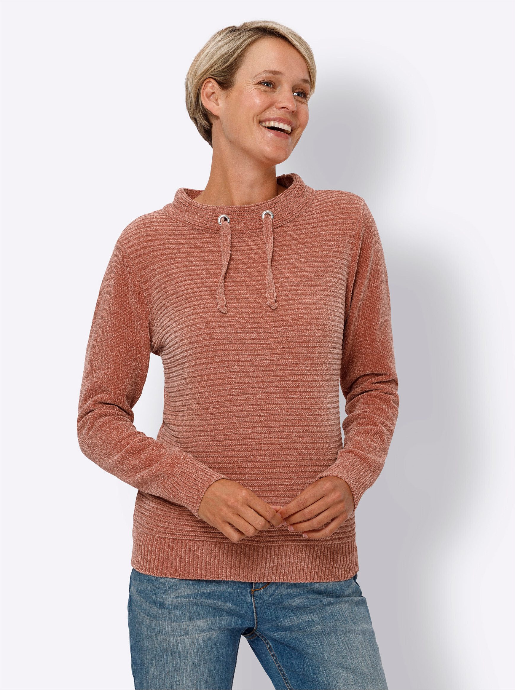 Strickpullover Langarm-Pullover
