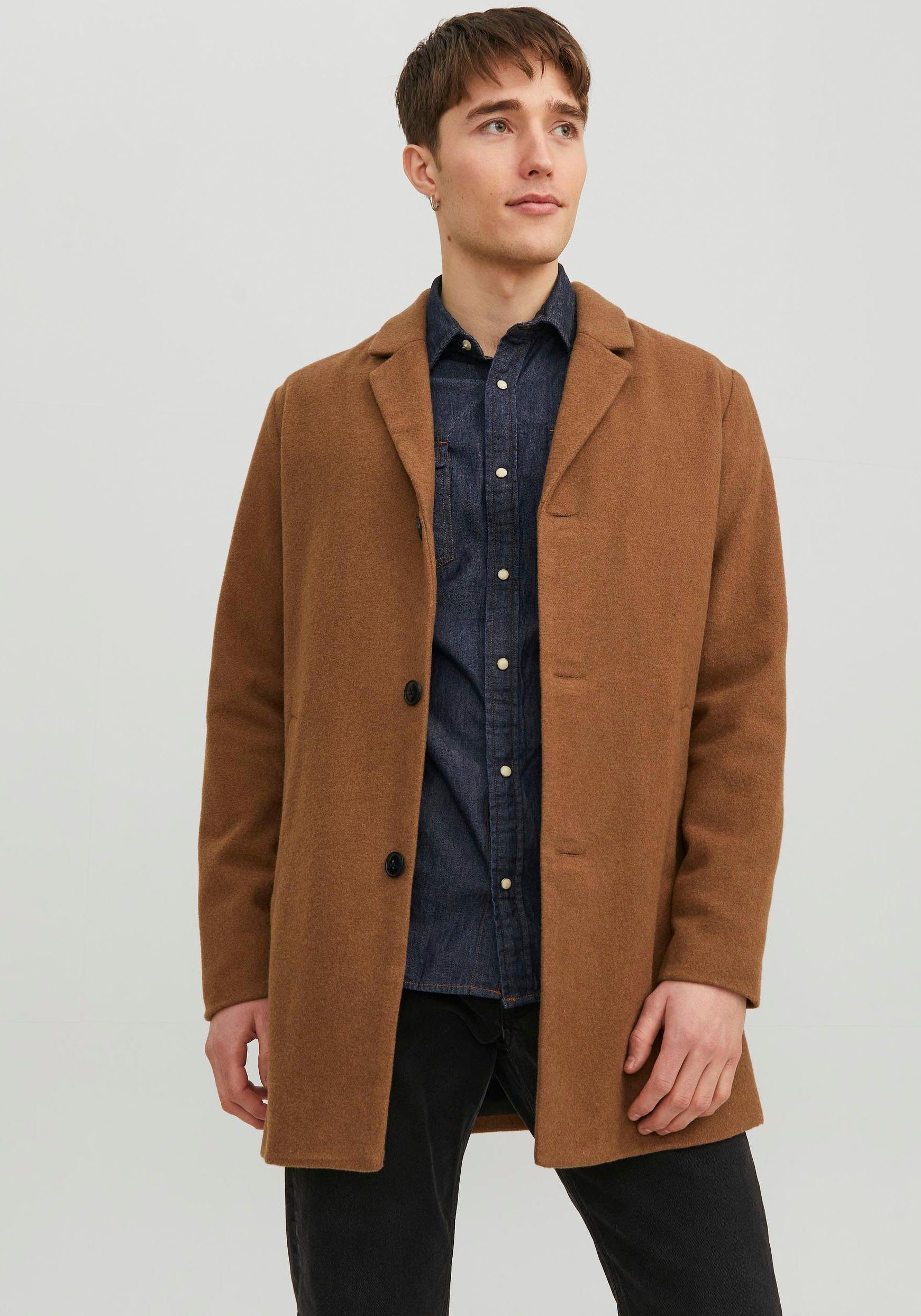 Jack & Jones Wolljacke JJZAC WOOL COAT