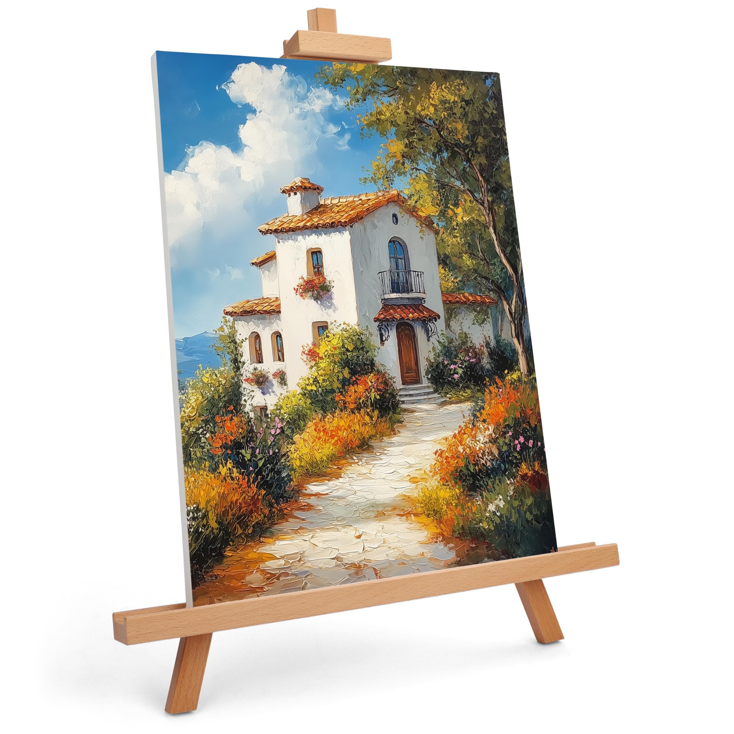 Belle Vous Atelierstaffelei Holz Tisch Staffelei - A-Rahmen, 83cm günstig online kaufen