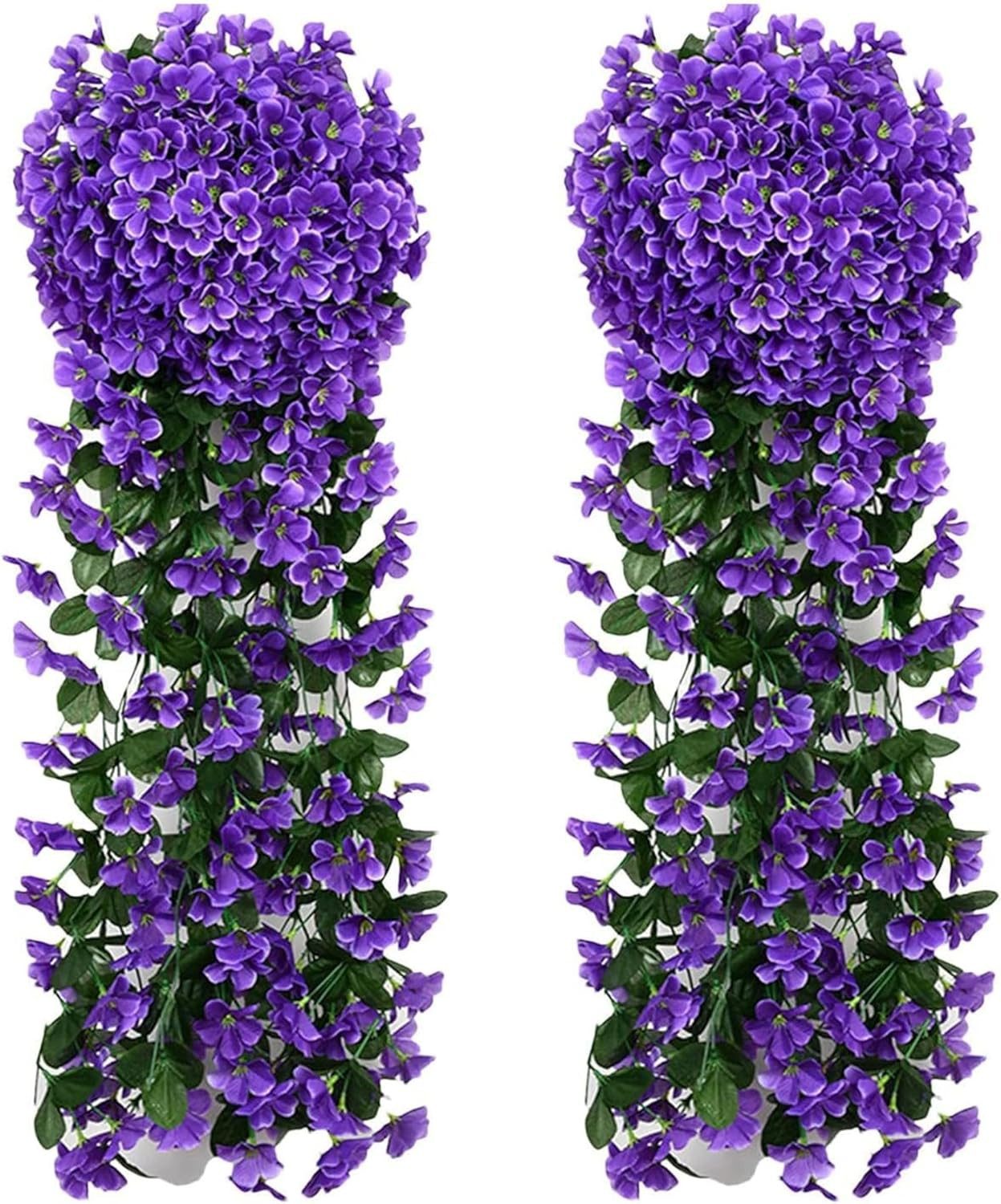 Kunstpflanze Künstlicher Hängender Glyzinien,Kunstblumen Veilchen Hgende günstig online kaufen