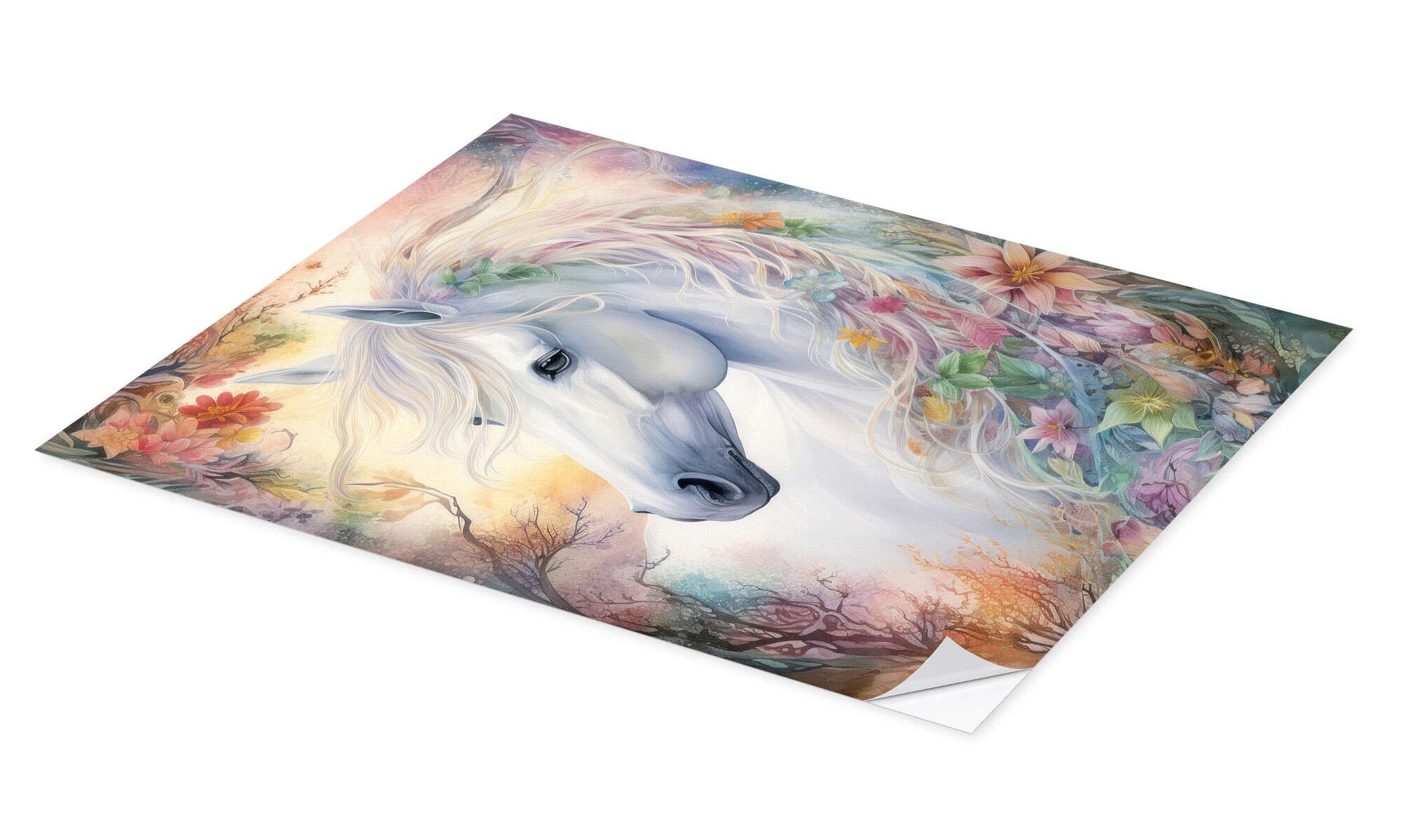 Posterlounge Wandfolie Dolphins DreamDesign, Traumhaftes Pferd günstig online kaufen